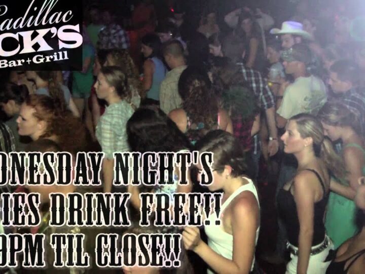 Cadillac Jacks Wild Wednesday Nights Promo – DJ Gentry Thomas – Ladies Drink FREE!