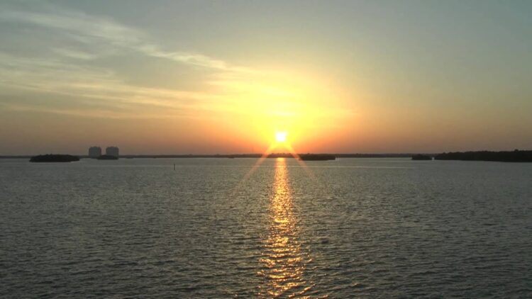 Florida Sunrise – Estero Bay – Lovers Key State Park – 5/120/14