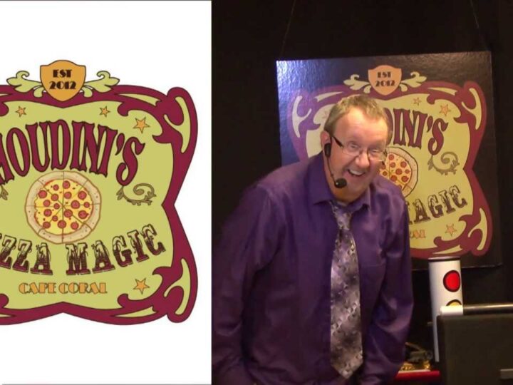 Houdinis Pizza Magic Commercial – Magic and Pizza = a perfect combo for the Family – Cape Coral, FL